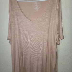 Pink short sleeve top